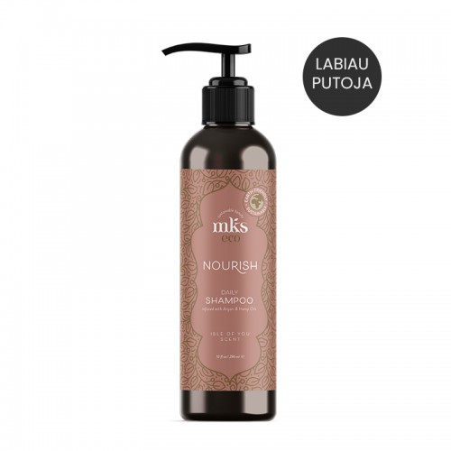MKS ECO (Marrakesh) maitinantis plaukų šampūnas "ISLE OF YOU" 296 ml;