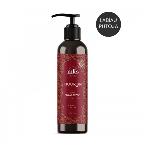 MKS ECO (Marrakesh) maitinantis plaukų šampūnas "ORIGINAL" 296 ml;