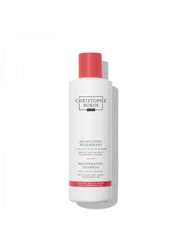 Christophe Robin atkuriantis plaukų šampūnas REGENERATING SHAMPOO 250 ml.